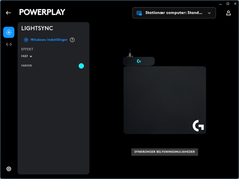 Wireless charging Logitech G PowerPlay gaming mouse pad.png